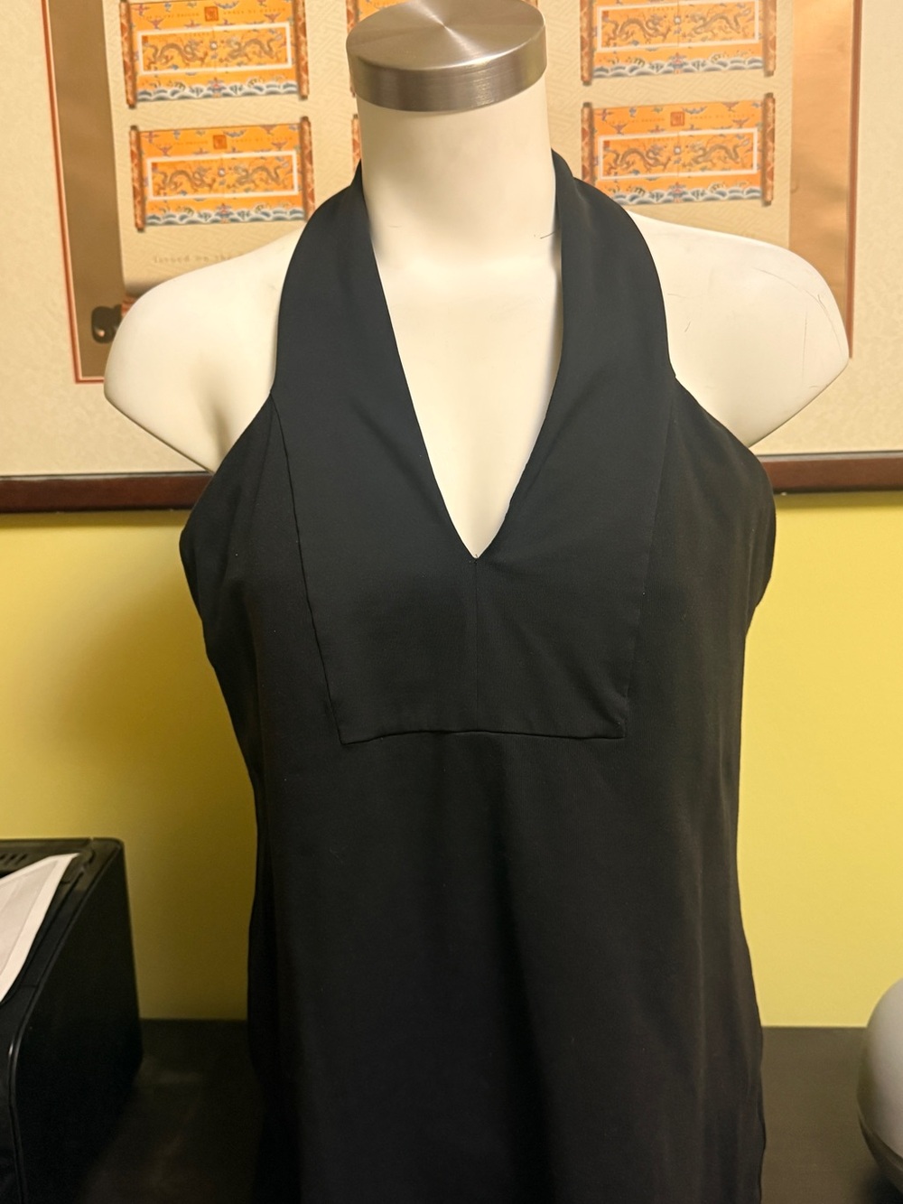 lululemon athletica Black Halter Tank Top